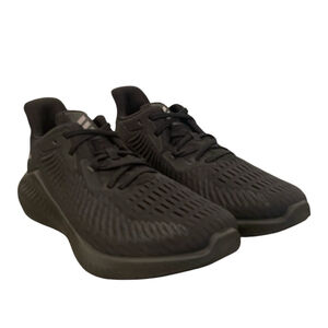 Adidas Mens 8.5 Alphabounce Plus Core Black Running Shoes G28584 Great Condition